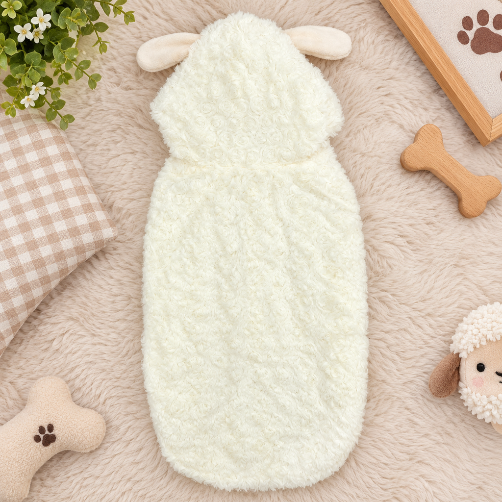 Cozy Lamb Dog Costume