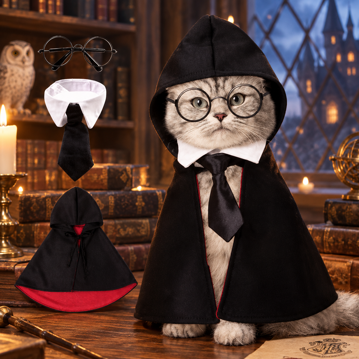 Wizard Cape Pet Costume