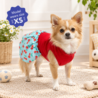 Cherry Ruffle Dog Dress