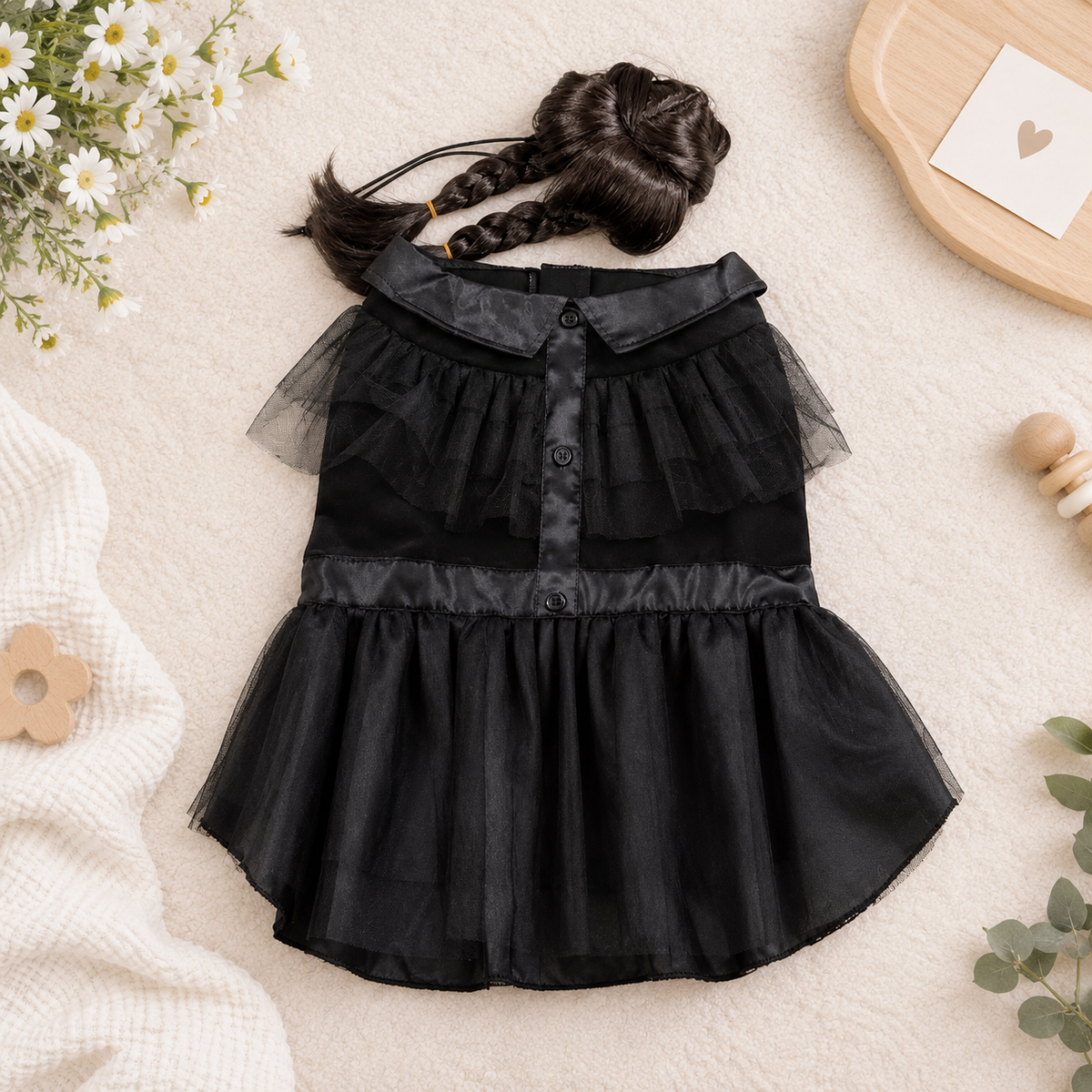 Gothic Girl Dog Costume