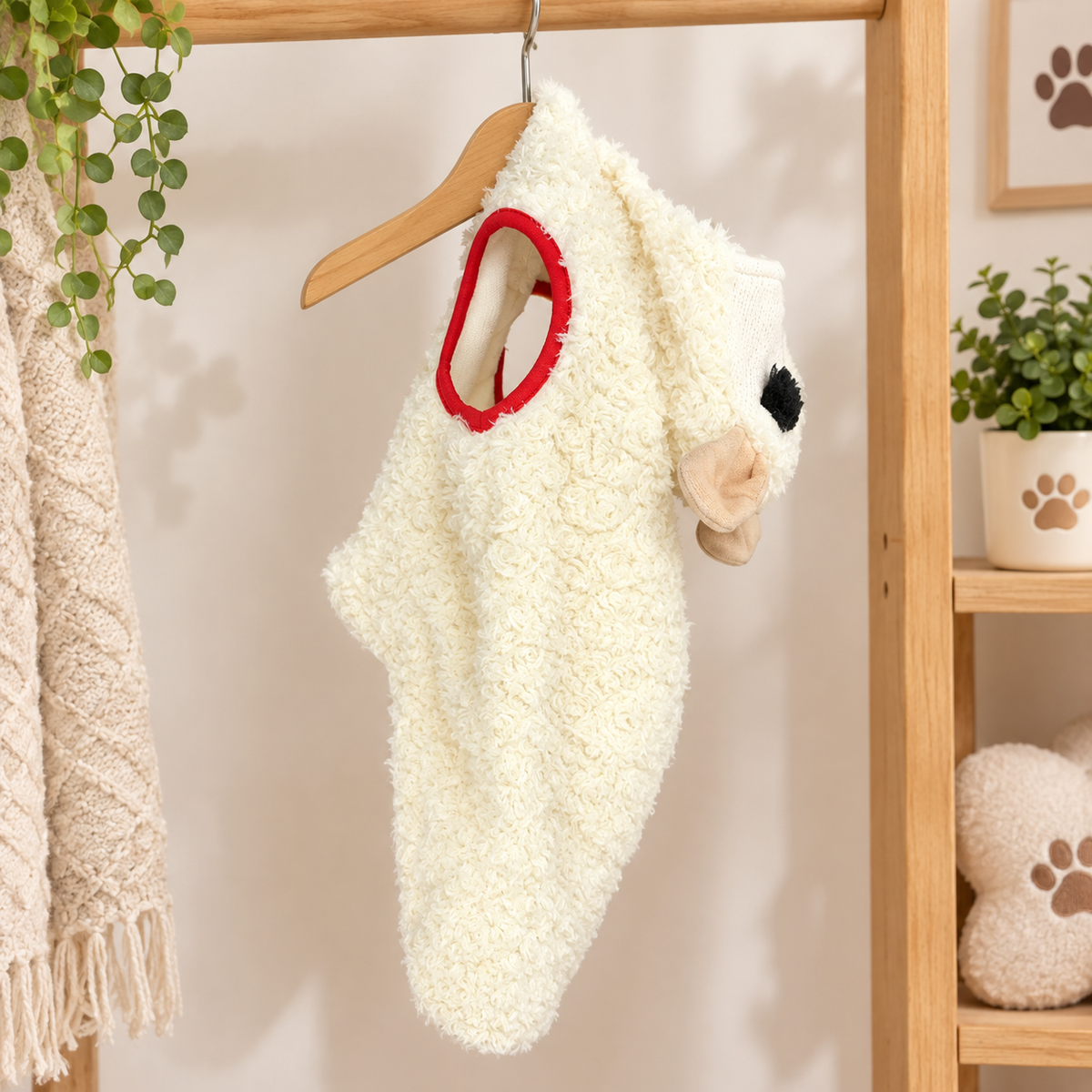 Cozy Lamb Dog Costume