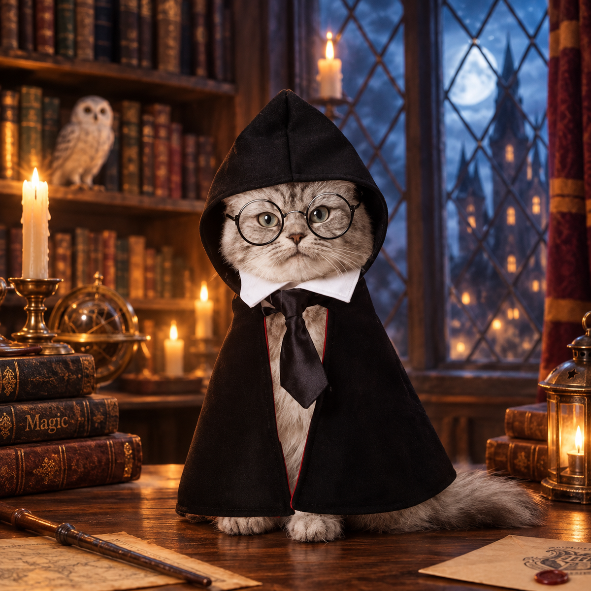 Wizard Cape Pet Costume